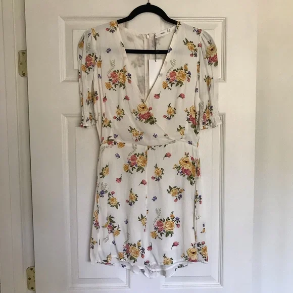 NWOT: MANGO Floral Print Jumpsuit - Picture 6 of 13